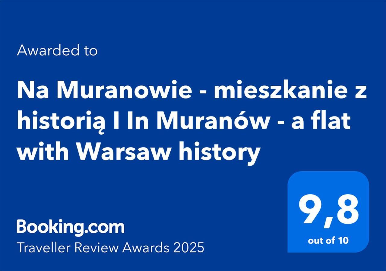 Na Muranowie - Mieszkanie Z Historia I In Muranow - A Flat With Warsaw History Exteriör bild